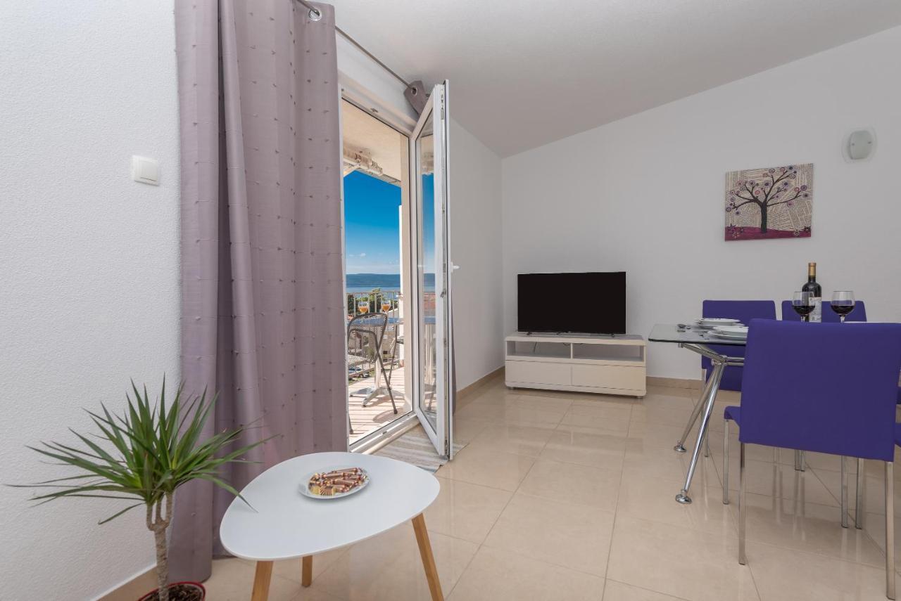 Ferienwohnung Nina Seaview Baška Voda Exterior foto